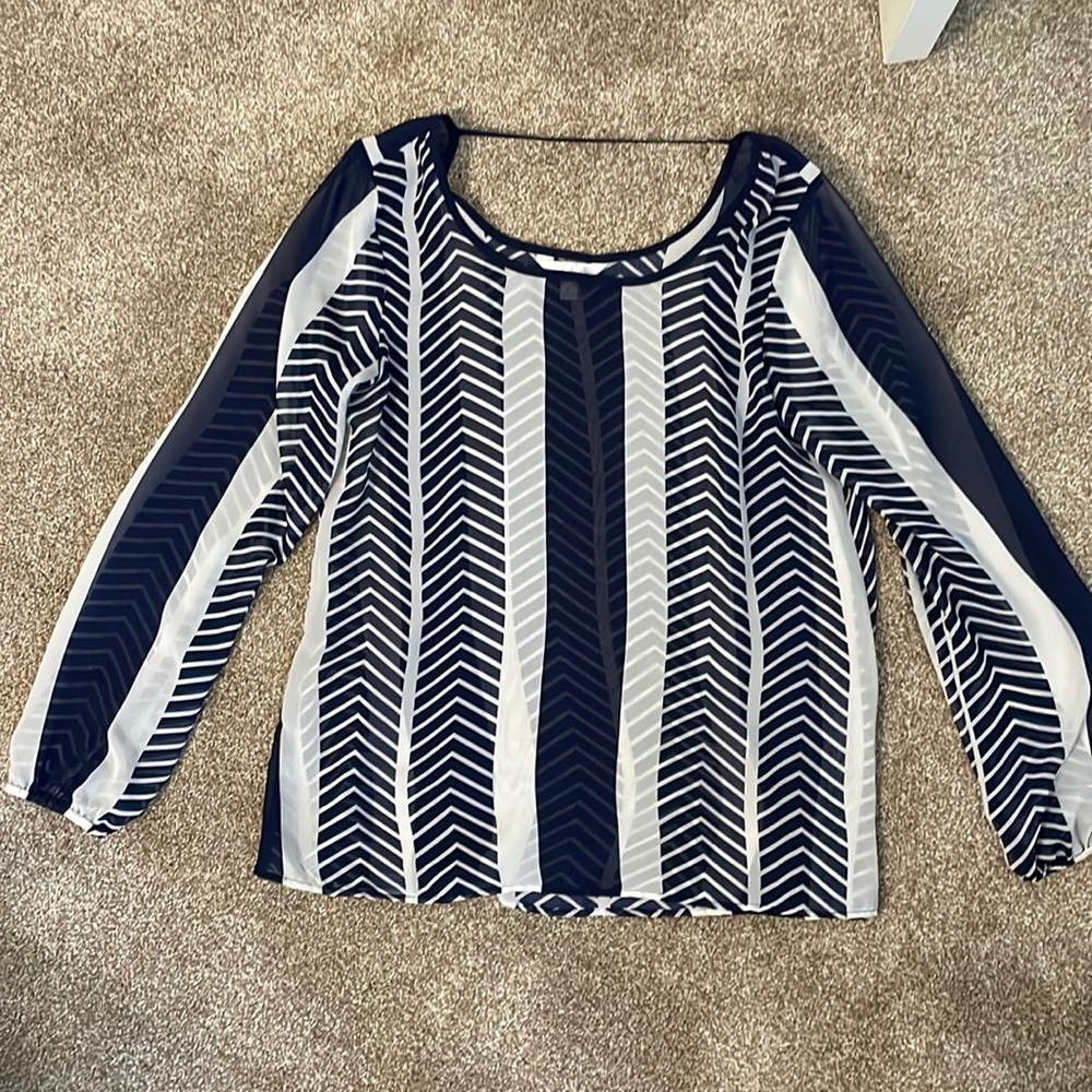 Charming Charlie sheer blouse